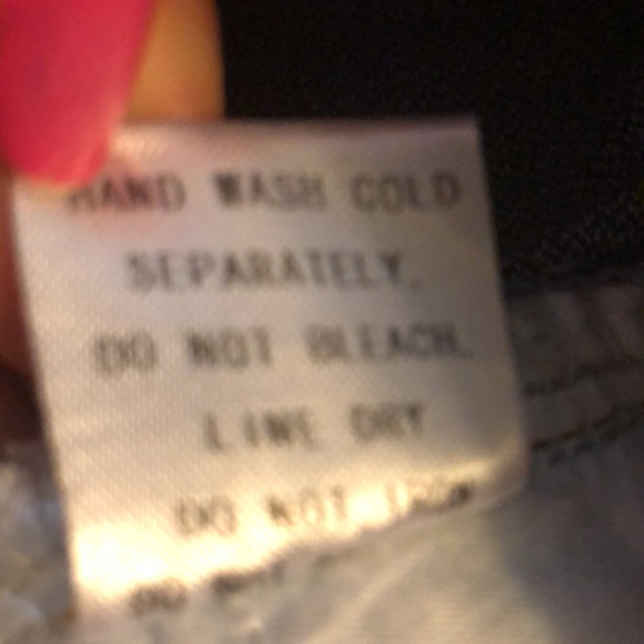 Signature Eight Denim distressed Mini Skirt SZ M - Picture 7 of 7